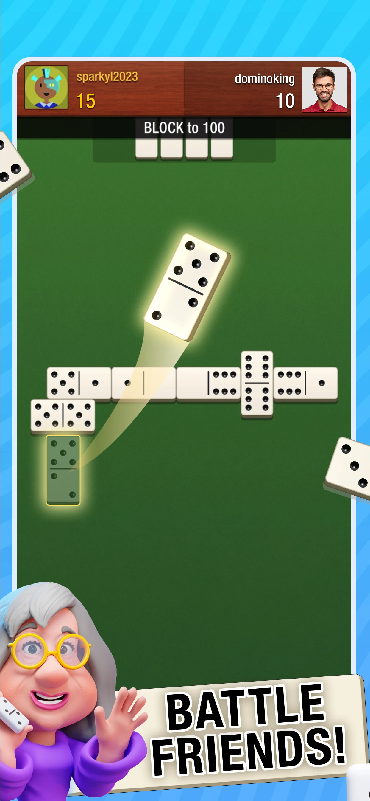 Domino! Multiplayer Dominoes screenshot