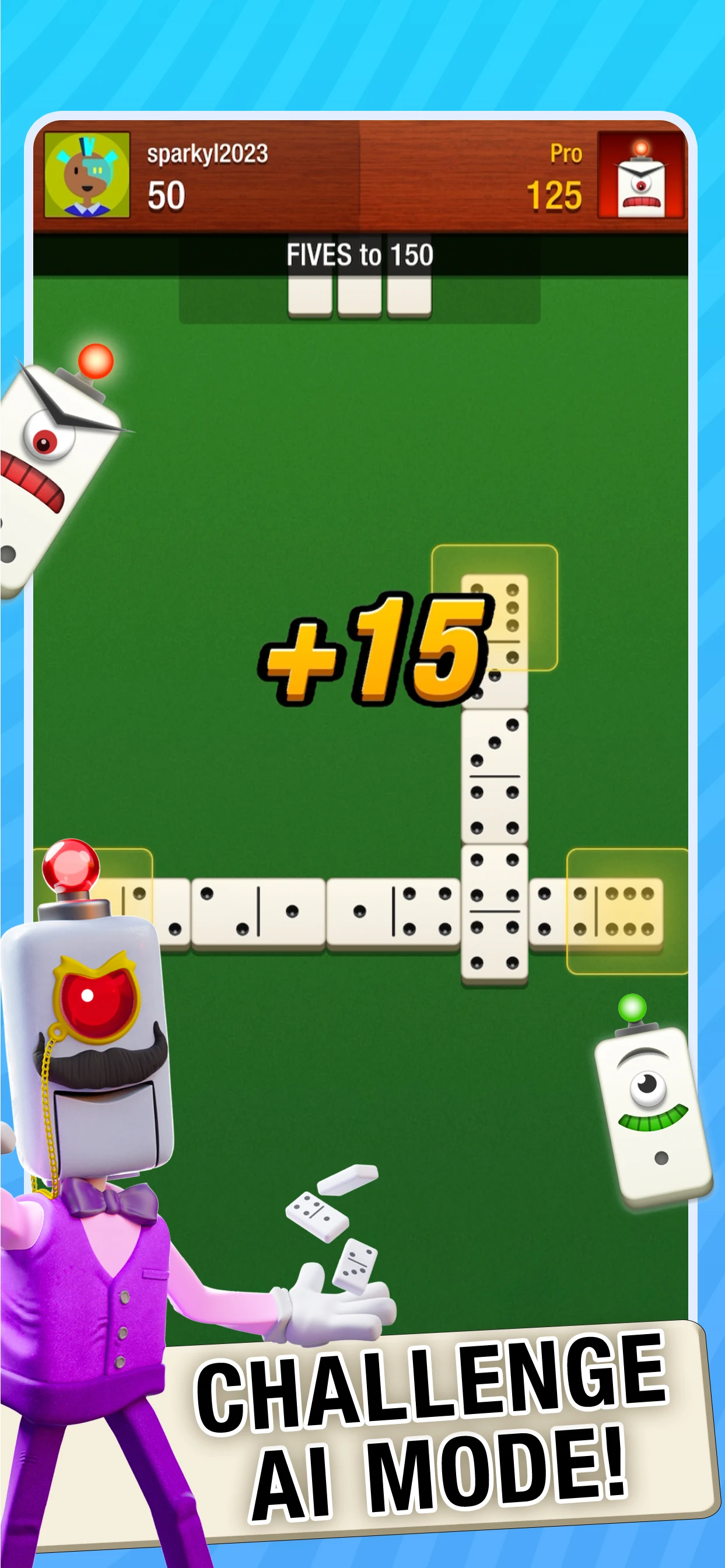 Domino! Multiplayer Dominoes screenshot